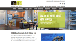 Desktop Screenshot of 3949apartments.com