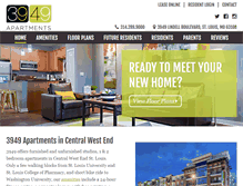 Tablet Screenshot of 3949apartments.com